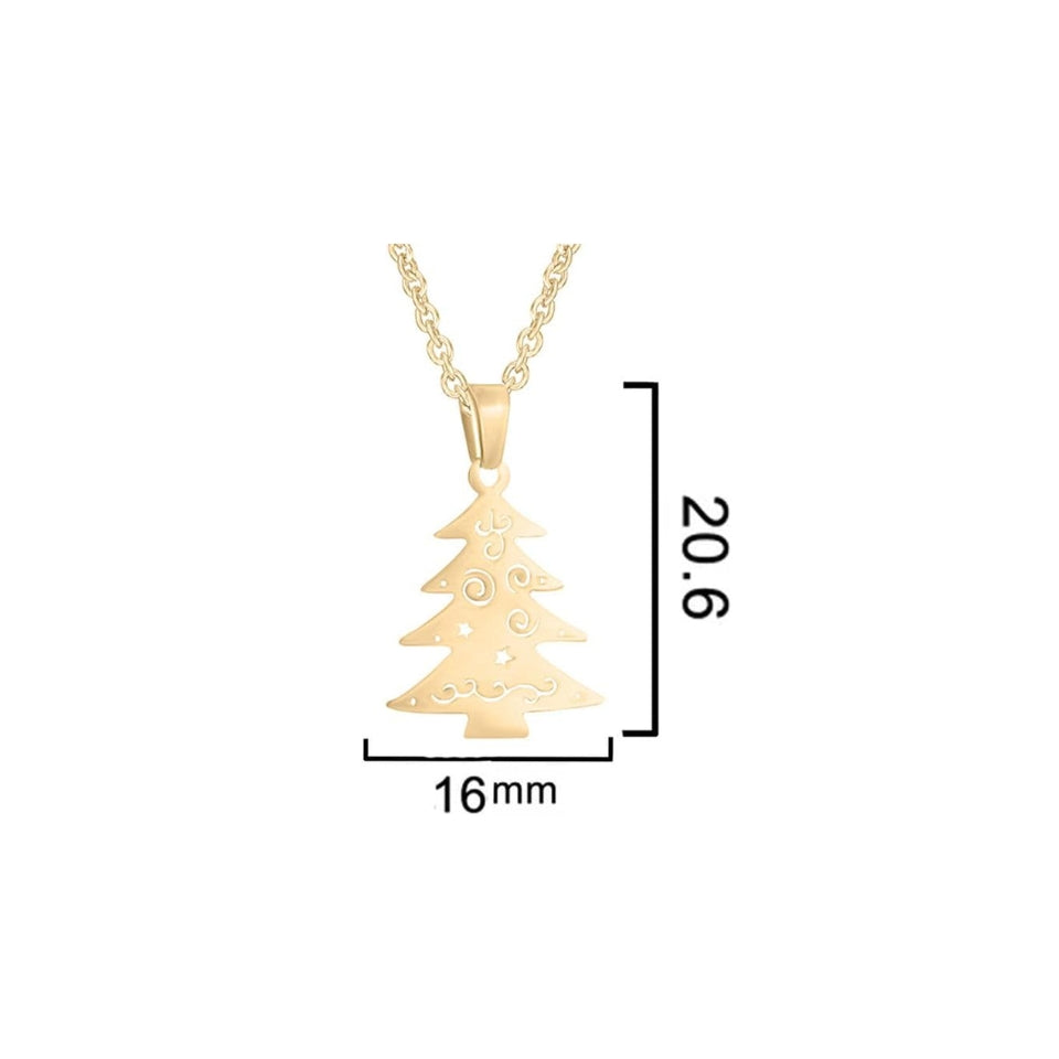 Fashion Christmas Theme Pendant Necklace