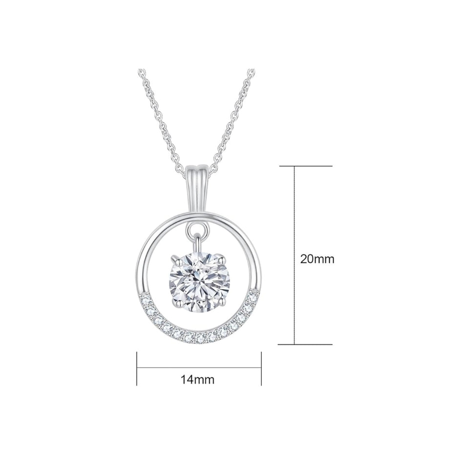 Dancing Stone Pendant Necklace