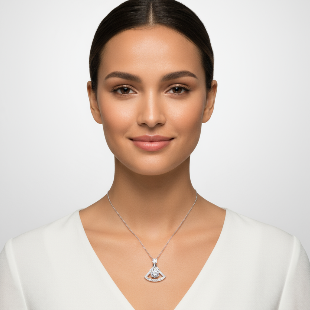 Triangle Pendant Necklace