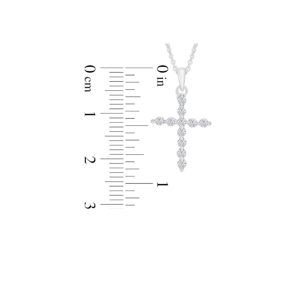 Yaathi Cross Pendant Necklace