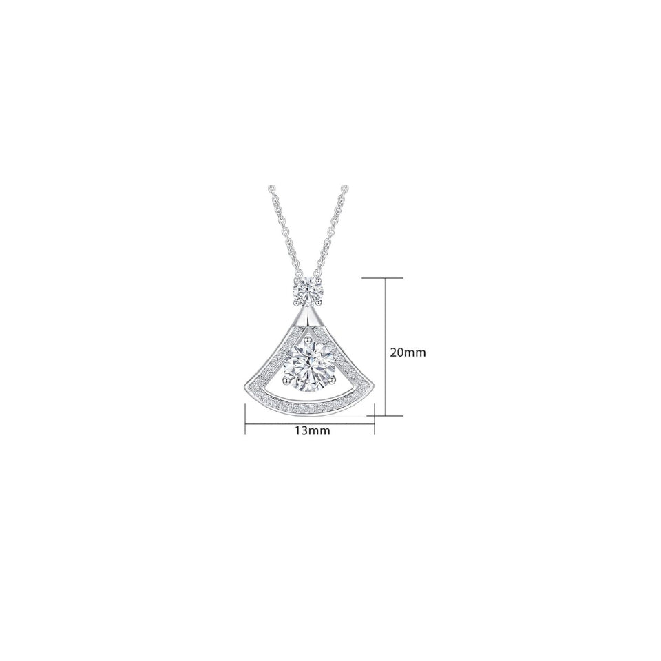 Triangle Pendant Necklace