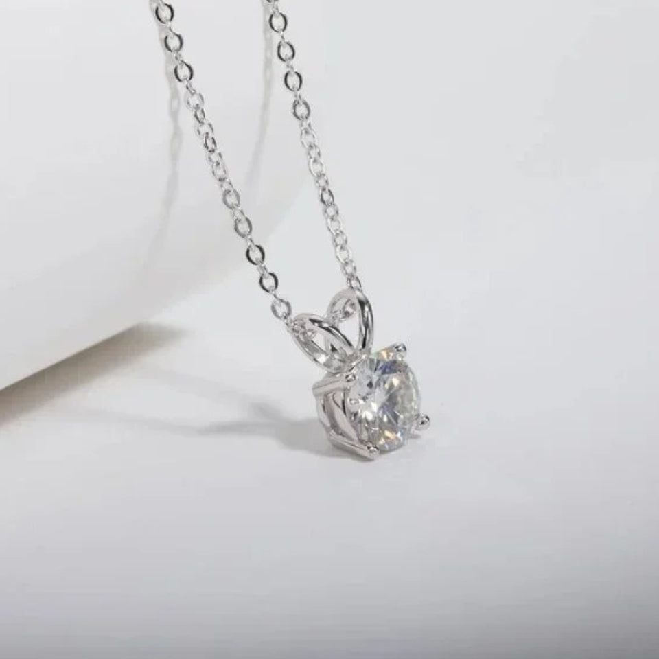 Solitaire Pendant Necklace
