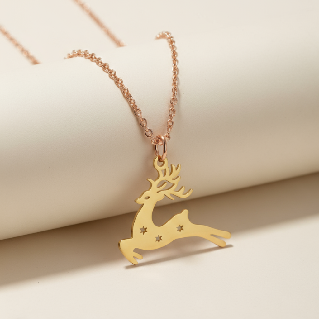 Fashion Christmas Theme Pendant Necklace